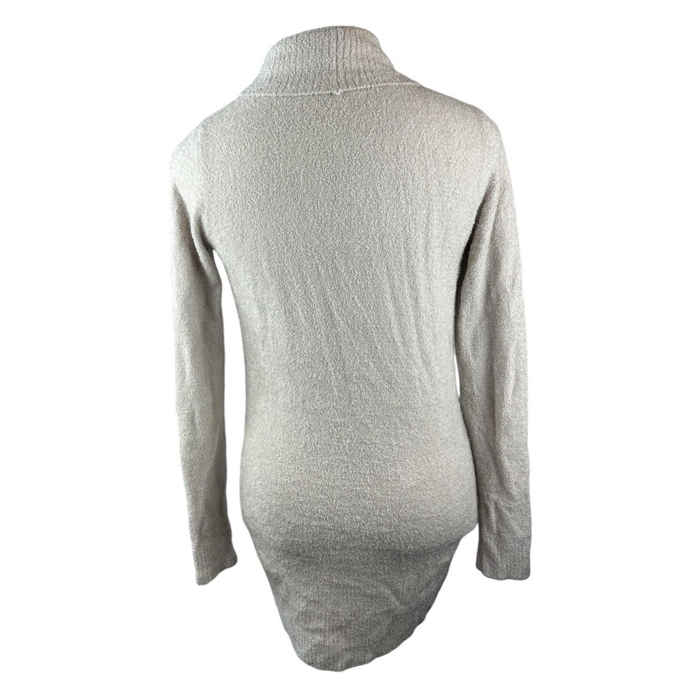 Barefoot Dreams CozyChic Lite Circle Cardigan Cream Open Front Womens XS/S 452 - Picture 7 of 10